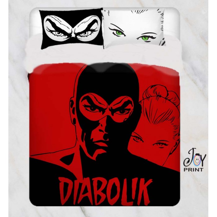 Lenzuolo con Federe Diabolik