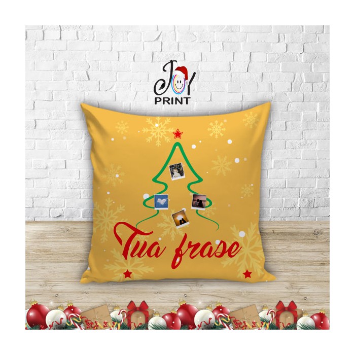 Cuscino Natale personalizzato albero