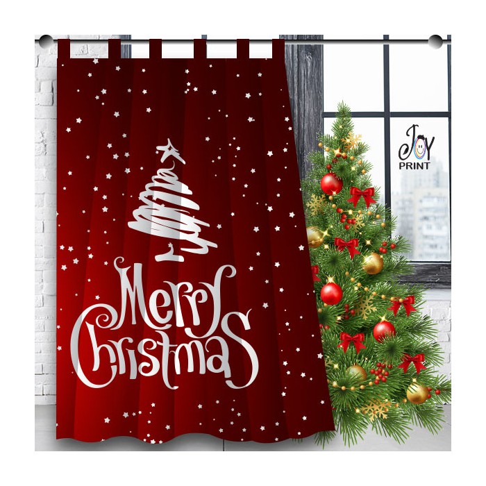 Tenda Natale Albero rosso