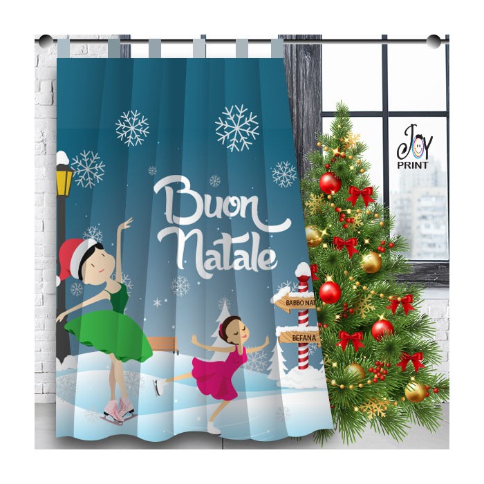 Tenda Natale Pattinatrici