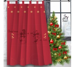 Tenda Natale Topolini rossa