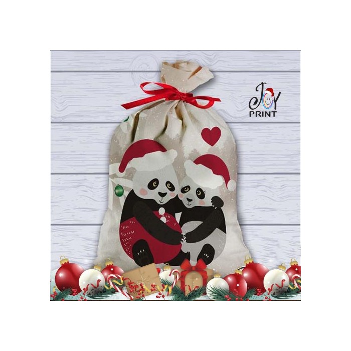 Sacco Regali Natale Panda in Love