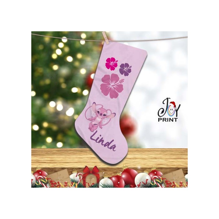 Calza Befana Personalizzata Con Nome Idea Regalo Angel Stitch