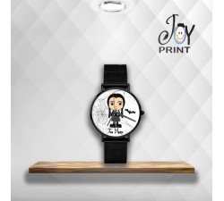 Orologio Personalizzato con nome Mercoledì Addams