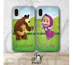 Coppia di cover love Masha e Orso