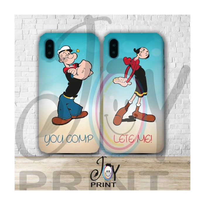 Coppia di cover love Popeye e Olivia