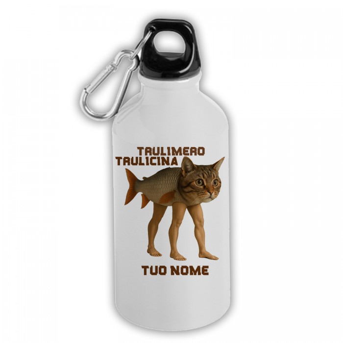 Borraccia Termica Personalizzata con nome trulimero trulichina - idea regalo