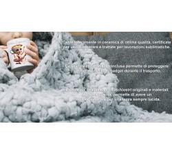 Tazza Personalizzata con nome Cappuccina Ballerina brainrot- idea regalo