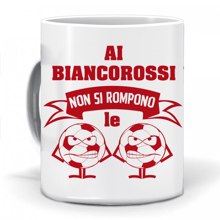 Tazza Tifoso Palloni BiancoRossi - idea regalo