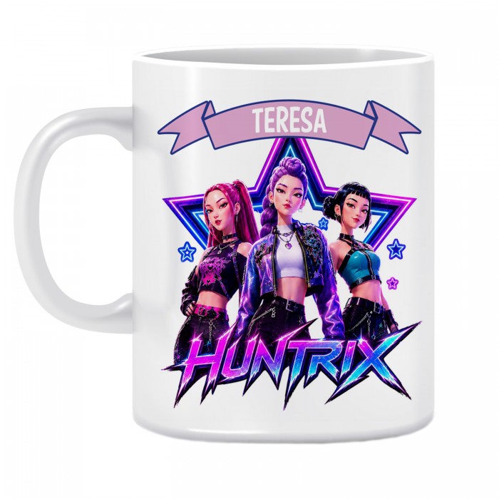 Tazza Personalizzata con nome Huntrix K Pop- idea regalo