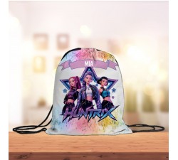 Sacca Zaino Huntrix K-pop Personalizzata con Nome - Idea Regalo