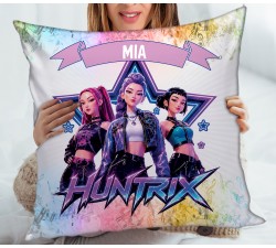 Cuscino Huntrix K-Pop Personalizzato con Nome - idea regalo