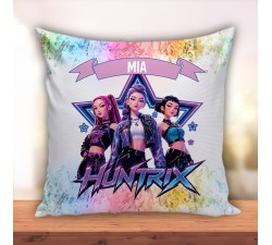 Cuscino Huntrix K-Pop Personalizzato con Nome - idea regalo