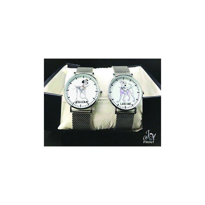 Coppia di orologi Personalizzati Carica dei 101