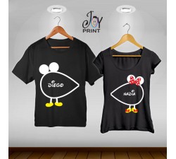 Coppia di t shirt Mr&Mrs Infinity Mouse