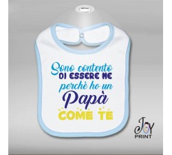 Bavaglino festa del papà Felicità