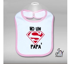 Bavaglino festa del papà Super papà